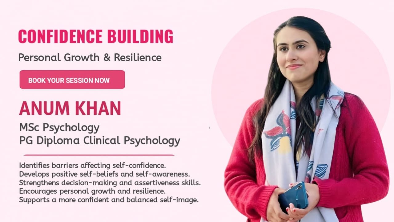 confidence building counseling psychologist islamabad